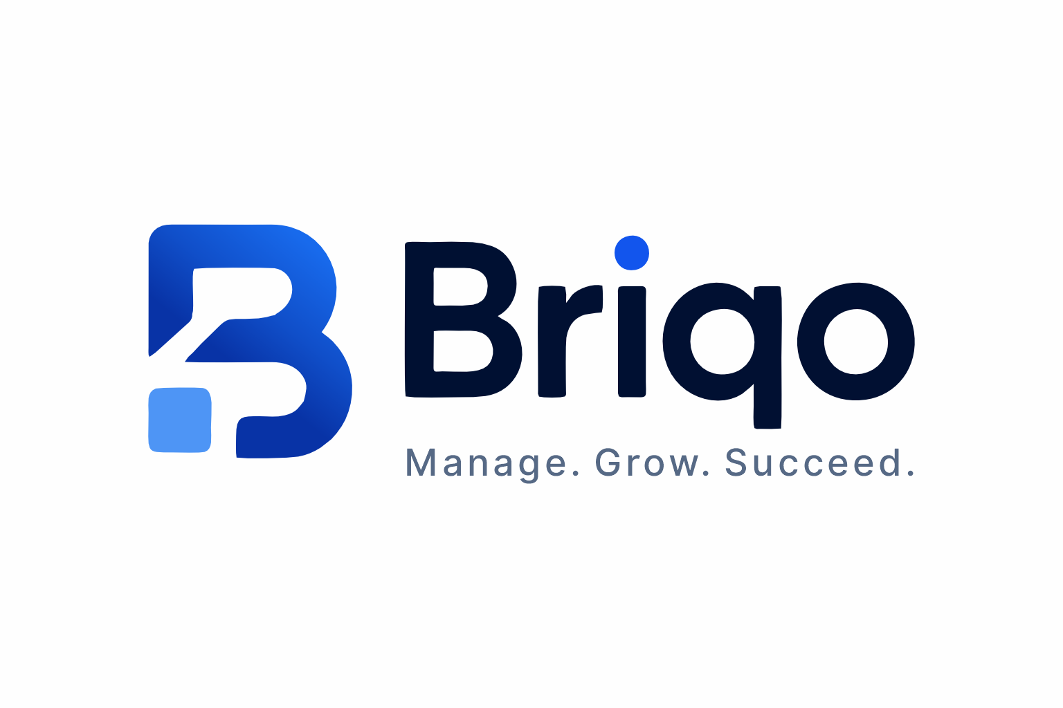Briqo — Fintech design preview