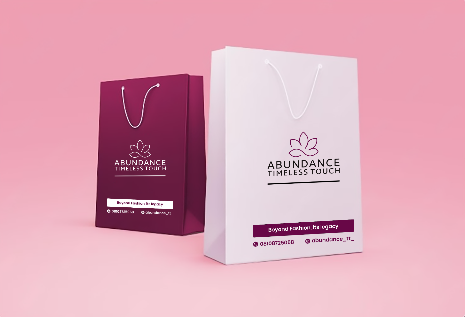 Abundance Timeless Touch — Brand Identity design preview